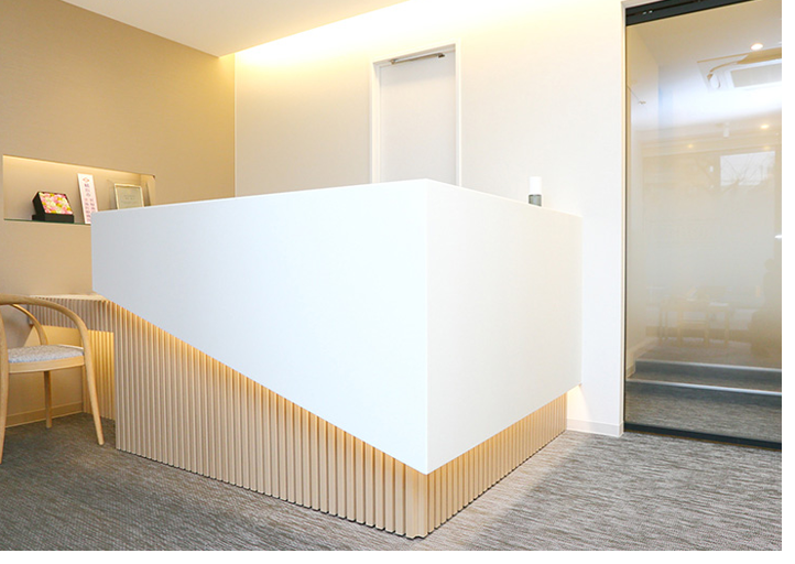 安らぎの空間 心地良さとプライバシーを重視したもてき歯科医院