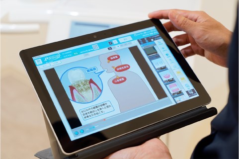 歯周病の相談は｢もてき歯科医院｣へ